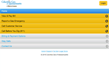 Tablet Screenshot of columbiagasma.com